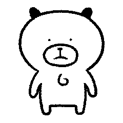[LINEスタンプ] 日々ミニいぬくまちゃん