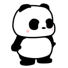 [LINEスタンプ] 軽い挨拶パンダの銀ちゃん3の画像（メイン）