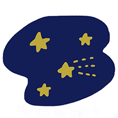 [LINEスタンプ] you are my galaxy