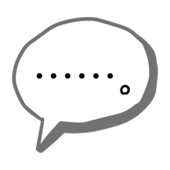 [LINEスタンプ] 吹き出しスタンプ③