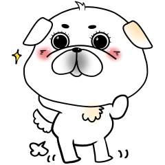 [LINEスタンプ] うちのミルキー