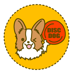 [LINEスタンプ] DISC DOG