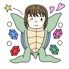 [LINEスタンプ] 帰ってきた！るいがめ