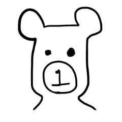 [LINEスタンプ] ゆるーくま