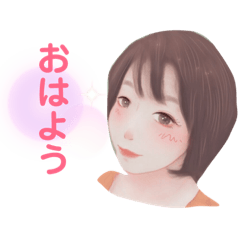 [LINEスタンプ] 似顔絵風スタンプ