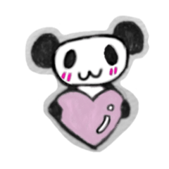 [LINEスタンプ] パンダ@mei②