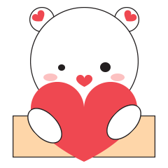 [LINEスタンプ] クマ "ゴマリ"の日本語