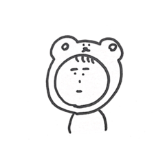 [LINEスタンプ] クマの子ぼーくん