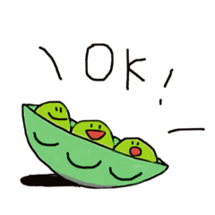 [LINEスタンプ] えだまめ太郎