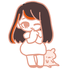 [LINEスタンプ] げきりんちゃん