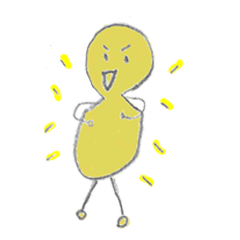 [LINEスタンプ] おしゃべりピーナッツ♀