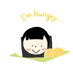 [LINEスタンプ] 食いしん坊さんの日常の画像（メイン）