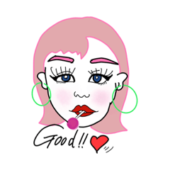 [LINEスタンプ] ラッキースタンプ❤︎
