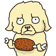 [LINEスタンプ] 毒舌小姑トイプードル in 京都 1