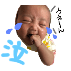 [LINEスタンプ] 三浦家のさなちゃん