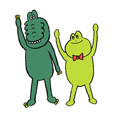 [LINEスタンプ] We are GREEN みどり組