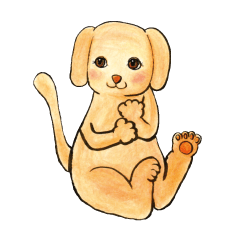 [LINEスタンプ] キュートドッグ