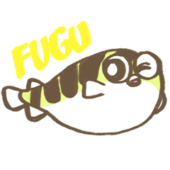 [LINEスタンプ] 南米淡水ふぐ