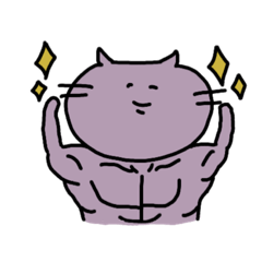 [LINEスタンプ] 顔色の悪いねこ、