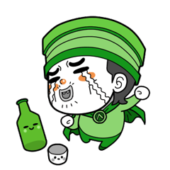 [LINEスタンプ] Soju fairy Bini - JPN