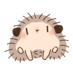 [LINEスタンプ] ハリネズミのニフラー