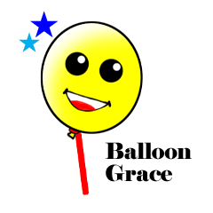 [LINEスタンプ] Balloon Grace stamp