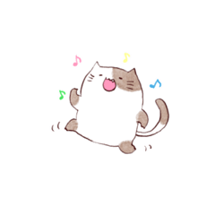 [LINEスタンプ] ミケにゃんスタンプ