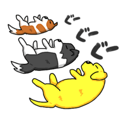 [LINEスタンプ] なんらぶはっぴー