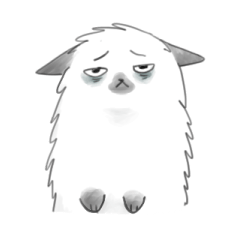 [LINEスタンプ] 鬱猫ニク子のエモーション