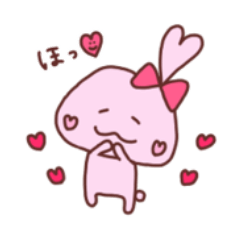 [LINEスタンプ] へんてこうさぎ★もふこ2