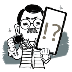 [LINEスタンプ] 行動 と 決定