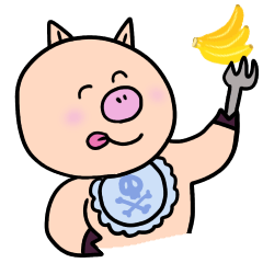 [LINEスタンプ] ライオンカエル、時々ブタ。イライラした編