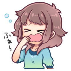 [LINEスタンプ] 眠たいねむ子さん