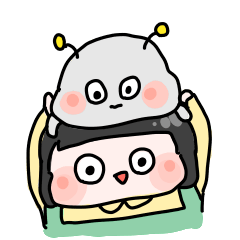 [LINEスタンプ] ぺりーのスタンプ！うぃずエイリアン