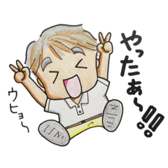 [LINEスタンプ] やわらか色鉛筆スタンプ（≧∇≦）