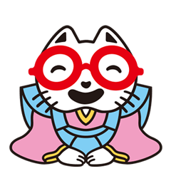 [LINEスタンプ] めがネコ スタンプ