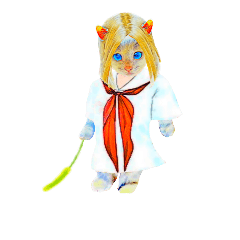 [LINEスタンプ] Happy cat girl 3