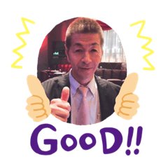 [LINEスタンプ] 平塚エックス 専務の日常ご挨拶