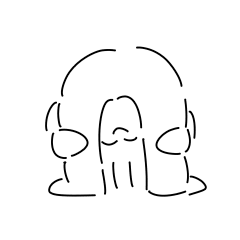 [LINEスタンプ] 笑顔の人