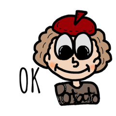 [LINEスタンプ] POTATOくん