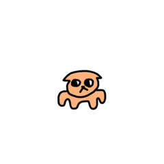 [LINEスタンプ] カタワンコ