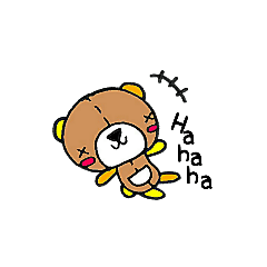 [LINEスタンプ] キルトくま