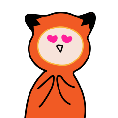 [LINEスタンプ] 敏感なオレンジ色の猫
