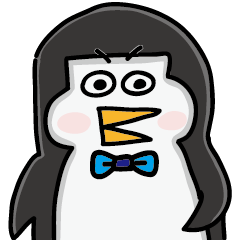 [LINEスタンプ] ♡ Fat Dudu - ペンギン ♡の画像（メイン）