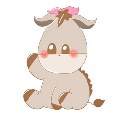 [LINEスタンプ] フォトスタジオcocoaのココちゃん