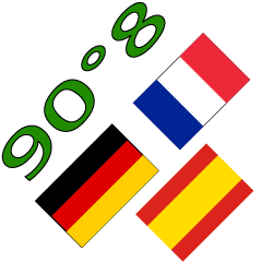 90°8-ドイツ - フランス - スペイン -