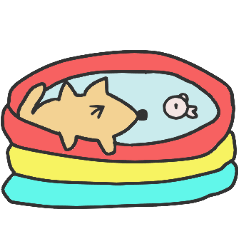 [LINEスタンプ] ポチとしらたま