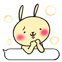 [LINEスタンプ] さとうさぎ