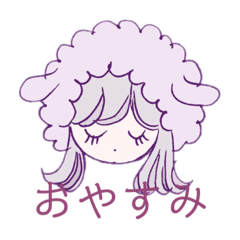 [LINEスタンプ] おんなのこたちの日常