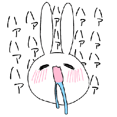 [LINEスタンプ] 尊いうさぎ2